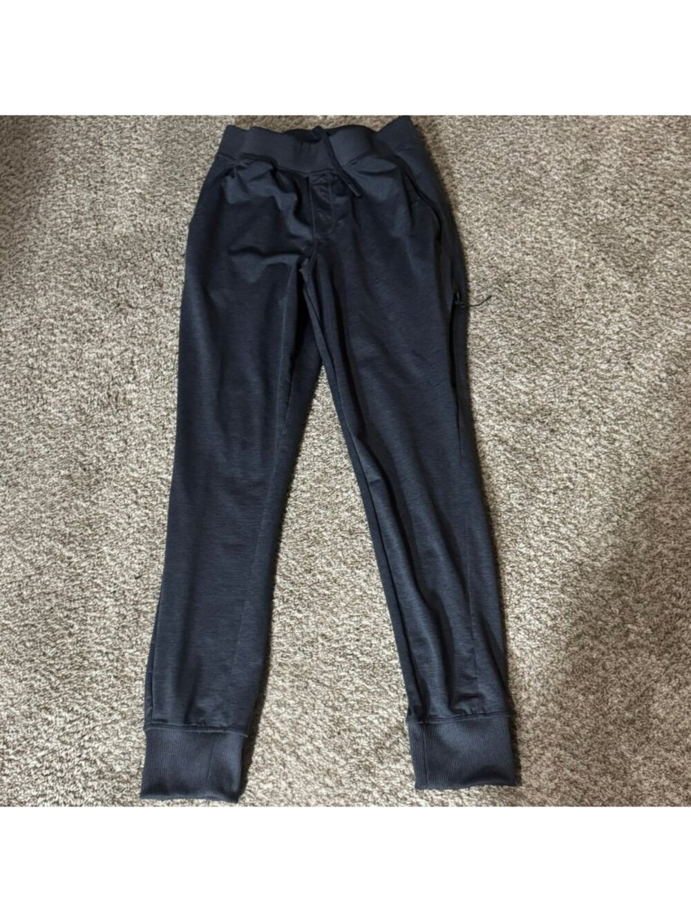 Gaiam Activewear Jogger Pants Men's Small S Gray Drawstring Elastic Waist